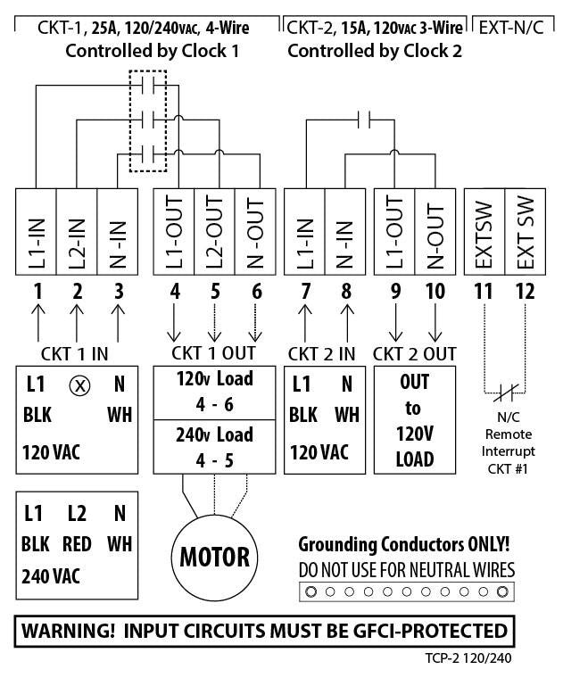 3HP Dual Timer Control Panel
