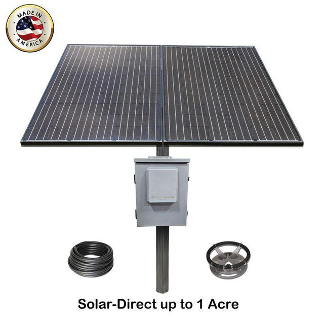 SD1 Solar-Direct Aerator Aeration for up to 1 Acre    Dual Panels