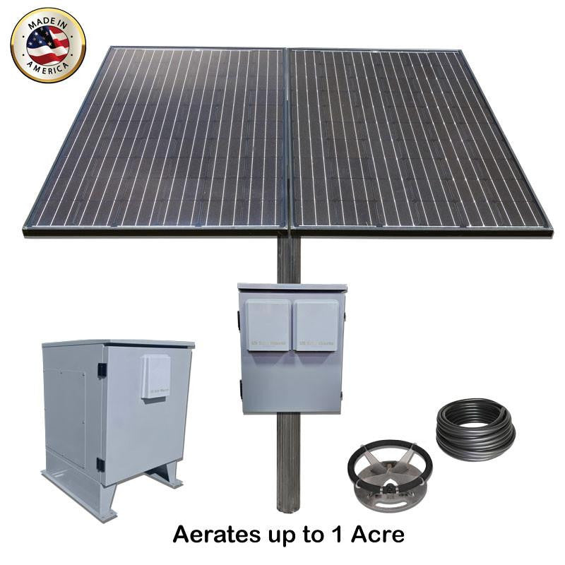 Solar Lake Aerator with Battery Backup SD1-BB